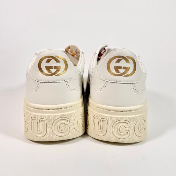 Gucci Dali Soft Calfskin GG Platform Sneaker - Women’s 10.5 - Picture 5 of 9